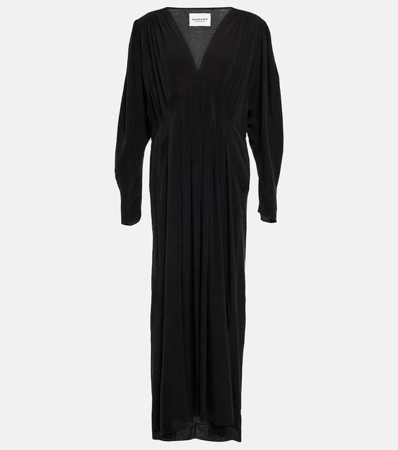Marant Etoile Ezinia V-neck maxi dress