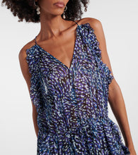 Marant Etoile Fadelo printed muslin midi dress
