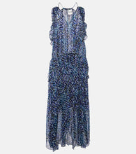 Marant Etoile Fadelo printed muslin midi dress