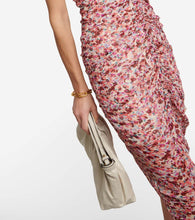 Marant Etoile Falone printed georgette midi dress