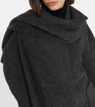 Marant Etoile Faty wool-blend scarf coat