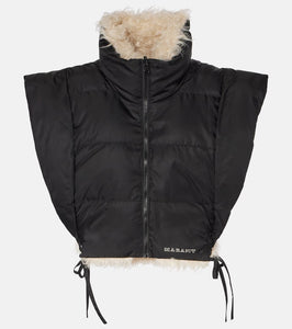 Marant Etoile Faux shearling-trimmed vest