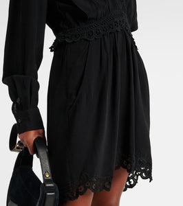 Marant Etoile Felie lace-trimmed minidress