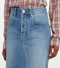 Marant Etoile Fiali denim midi skirt