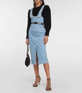 Marant Etoile Filipine denim midi dress