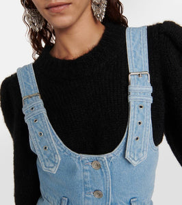 Marant Etoile Filipine denim midi dress