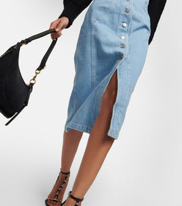 Marant Etoile Filipine denim midi dress