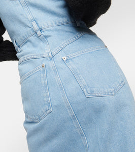 Marant Etoile Filipine denim midi dress