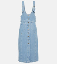 Marant Etoile Filipine denim midi dress