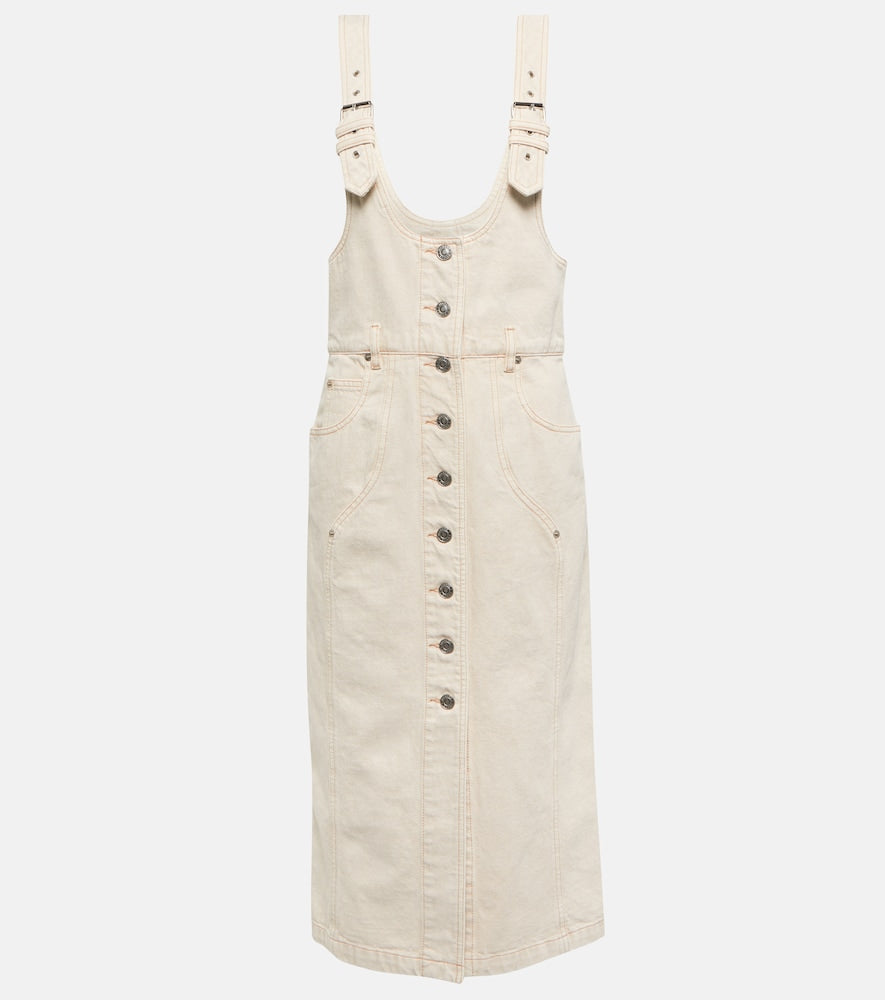 Marant Etoile Filipine denim mini dress. Marant Etoile 菲律宾牛仔迷你连衣裙