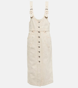 Marant Etoile Filipine denim mini dress