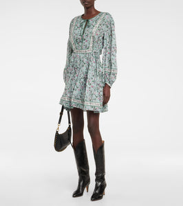 Marant Etoile Floral cotton minidress