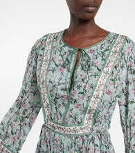 Marant Etoile Floral cotton minidress