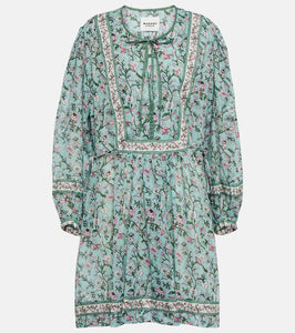 Marant Etoile Floral cotton minidress