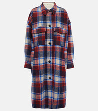 Marant Etoile Fontizi checked coat - Marant Etoile Fontizi 格纹外套