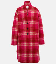 Marant Etoile Gabriel checked flannel coat - Marant Etoile Gabriel 格纹法兰绒大衣