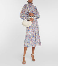 Marant Etoile Galoa floral cotton midi dress