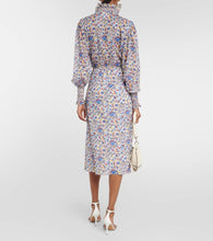 Marant Etoile Galoa floral cotton midi dress