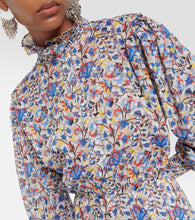 Marant Etoile Galoa floral cotton midi dress