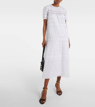 Marant Etoile Geralda ruffled cotton midi dress