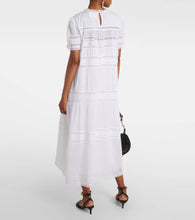 Marant Etoile Geralda ruffled cotton midi dress