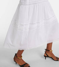 Marant Etoile Geralda ruffled cotton midi dress