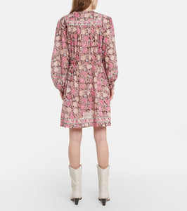 Marant Etoile Gilinesia floral-print cotton minidress