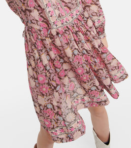 Marant Etoile Gilinesia floral-print cotton minidress