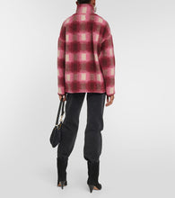 Marant Etoile Giovany checked wool-blend jacket