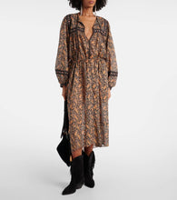 Marant Etoile Greila cotton voile midi dress
