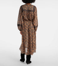 Marant Etoile Greila cotton voile midi dress
