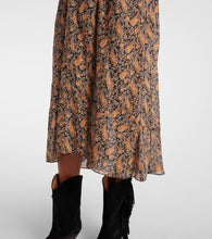 Marant Etoile Greila cotton voile midi dress