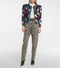 Marant Etoile Hafileal printed cotton jacket