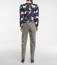 Marant Etoile Hafileal printed cotton jacket