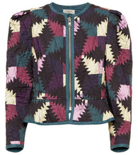 Marant Etoile Hafileal printed cotton jacket
