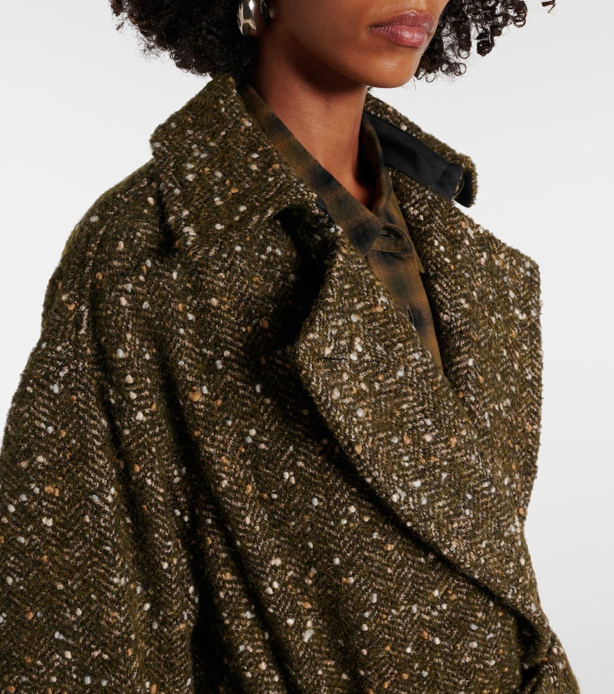 Marant Etoile Horia wool-blend wrap coat