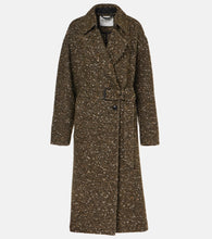 Marant Etoile Horia wool-blend wrap coat - Marant Etoile Horia 羊毛混纺裹身大衣