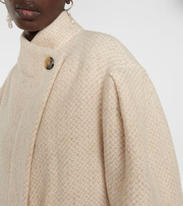 Marant Etoile Jabadi herringbone virgin wool jacket