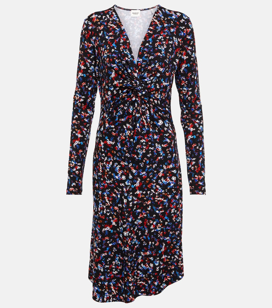 Marant Etoile Jadiya floral midi dress. Marant Etoile Jadiya 花卉中长连衣裙