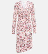 Marant Etoile Jadiya printed jersey midi dress. Marant Etoile Jadiya 印花平纹针织中长连衣裙