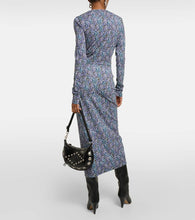 Marant Etoile Jelina floral printed jersey midi dress