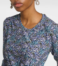 Marant Etoile Jelina floral printed jersey midi dress