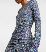 Marant Etoile Jelina floral printed jersey midi dress