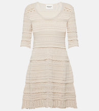 Marant Etoile Jumi cotton crochet minidress