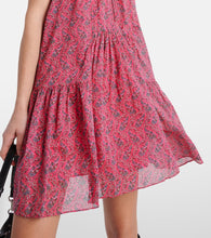Marant Etoile Kayne printed cotton minidress