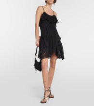 Marant Etoile Keoly tiered cotton minidress