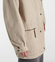 Marant Etoile Kimeliaga corduroy-trimmed jacket