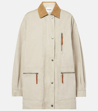 Marant Etoile Kimeliaga corduroy-trimmed jacket