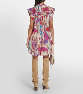 Marant Etoile Leaza cotton minidress