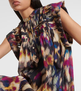 Marant Etoile Leaza cotton minidress